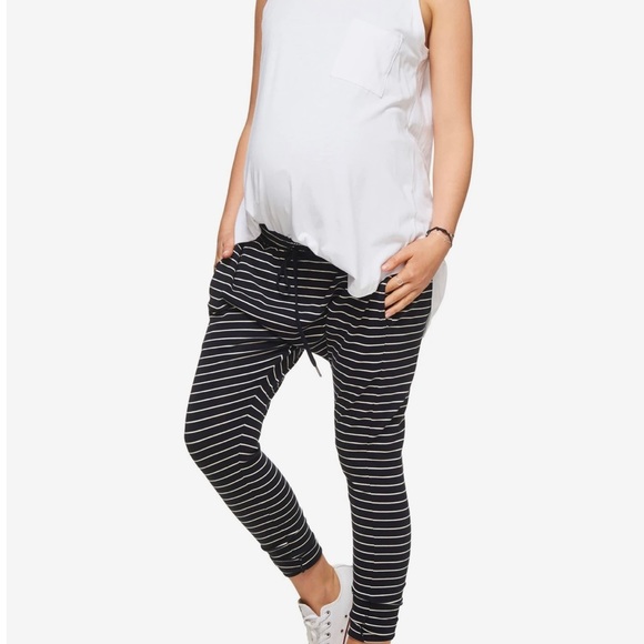 BAE AUSTRALIA MATERNITY BEATING HEART LOUNGE PANT - Picture 2 of 5